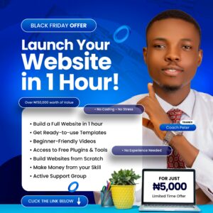 Launch Your Website in 1 hour